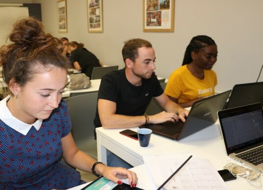 VIE ÉTUDIANTE : workshop de rentrée pour les étudiants de 3e année