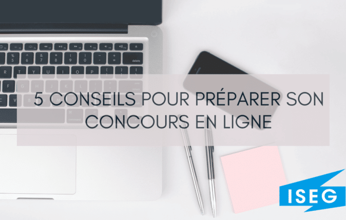 5 conseils pour préparer son concours en ligne