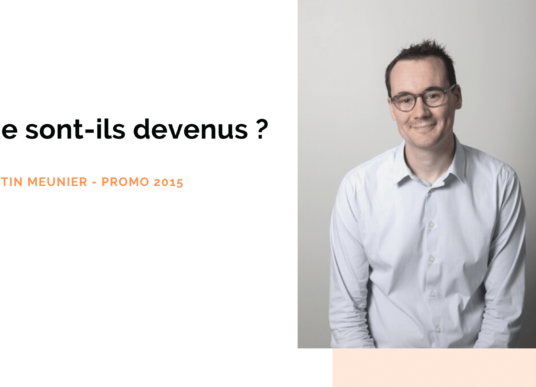 Portrait d’ancien : Quentin Meunier, diplômé promo 2015 – ISEG Paris