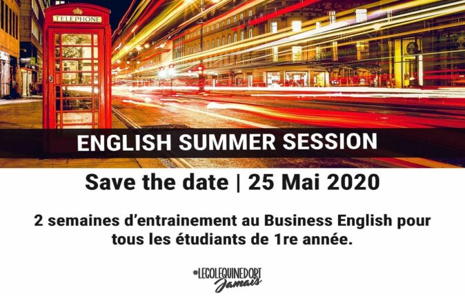 ENGLISH SUMMER SESSION : 2 semaines pour améliorer son anglais !