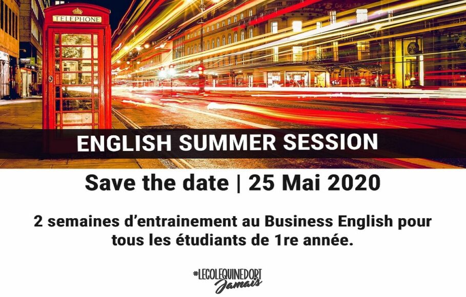 ENGLISH SUMMER SESSION&nbsp;: 2 semaines pour améliorer son anglais&nbsp;!