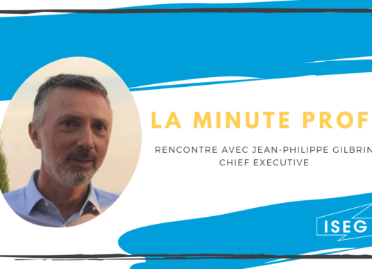 La minute prof’ : Rencontre avec Jean-Philippe Gilbrin