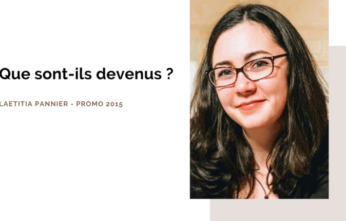 Portrait d’ancien : Laetitia Pannier, diplômée promo 2015 – ISEG Paris