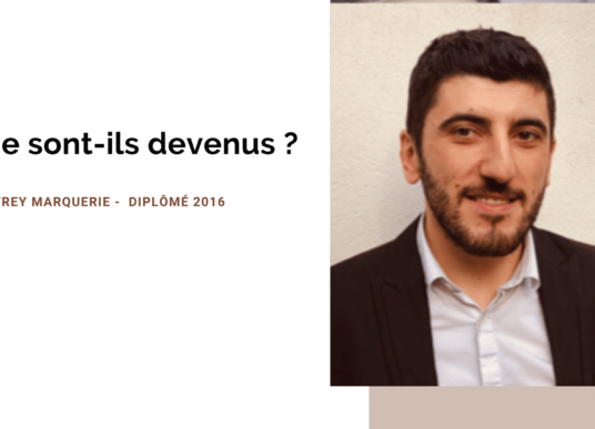 Portrait d’ancien : Geoffrey Marquerie, diplômé promo 2016 – ISEG Paris