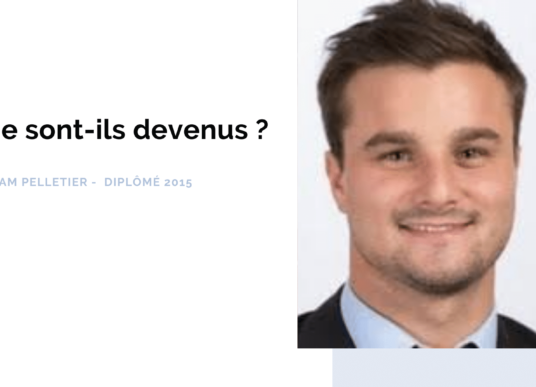 Portrait d’ancien : William Pelletier, diplômé promo 2015 – ISEG Paris