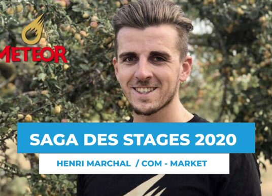 SAGA DES STAGES : rencontre avec Henri Marchal, chef de produit chez Météor !