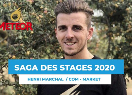Témoignage étudiant avec Henri Marchal, en stage chef de produit chez Météor !