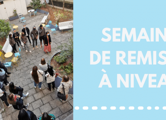 La semaine d&rsquo;intégration des 3e année en communication et marketing.