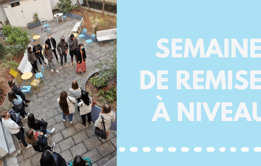 La semaine d’intégration des 3e année en communication et marketing.