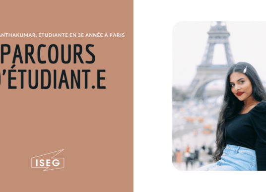 Parcours d’étudiant.e : Shaini, en 3e année à l’ISEG Paris