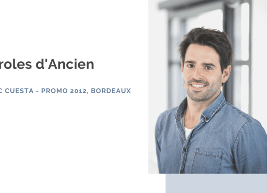 Paroles d’Anciens : Loïc Cuesta, diplômé promo 2012