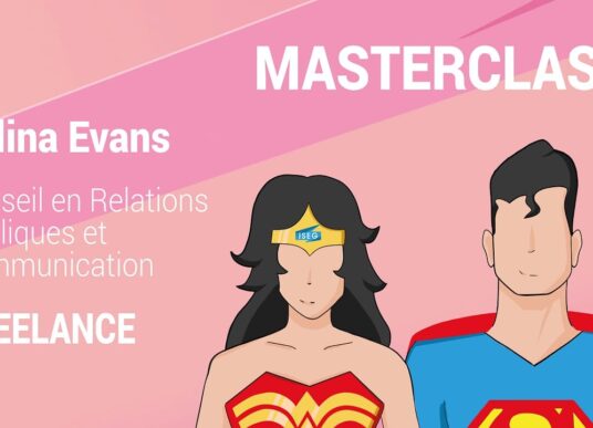MASTERCLASS : Célina Evans, consultante en relations publics et communication