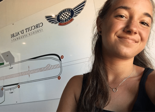 Retour sur le stage de 2e année de Margot au Circuit d’Albi…