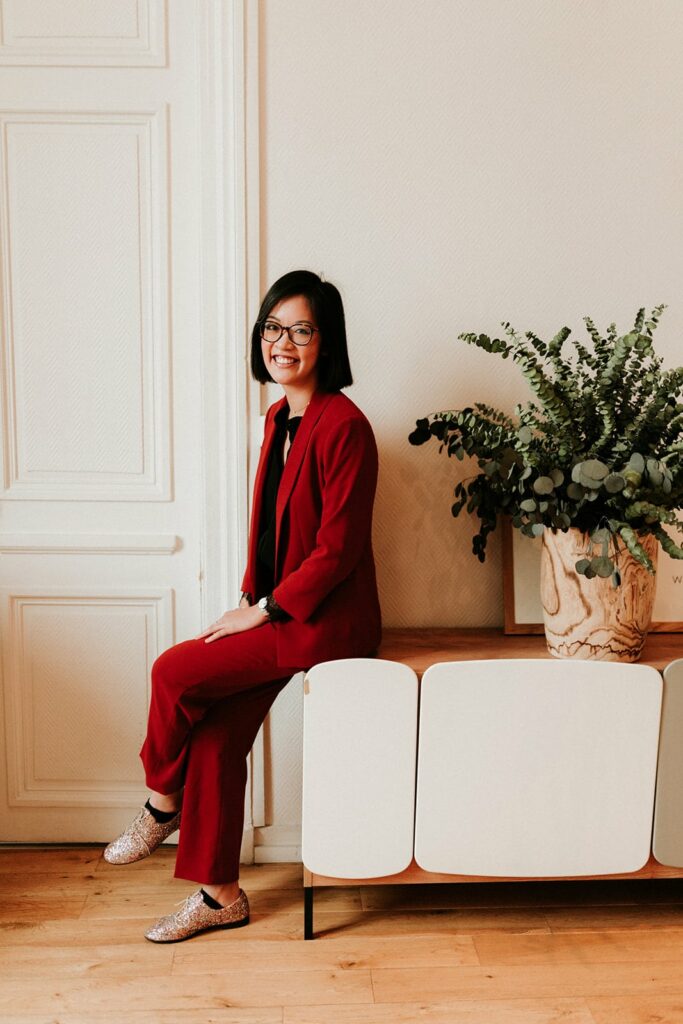 Sophie Tran, photographiée chez Ma Pièce Lyon