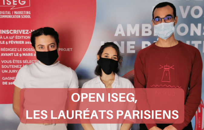 Open ISEG 2021 : les lauréats parisiens