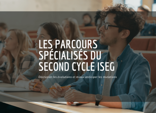 RETOUR SUR LES PARCOURS PERSONNALISÉS BY ISEG