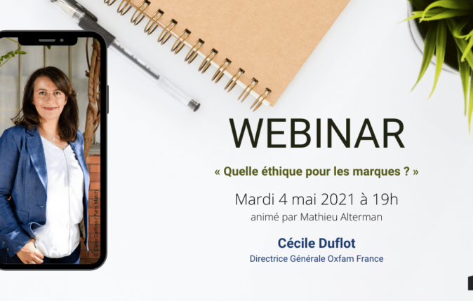 Cécile Duflot est l’invitée du prochain webinar ISEG UP