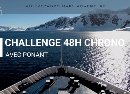 Challenge 48h Chrono avec Ponant : retour en vidéo avec nos finalistes !