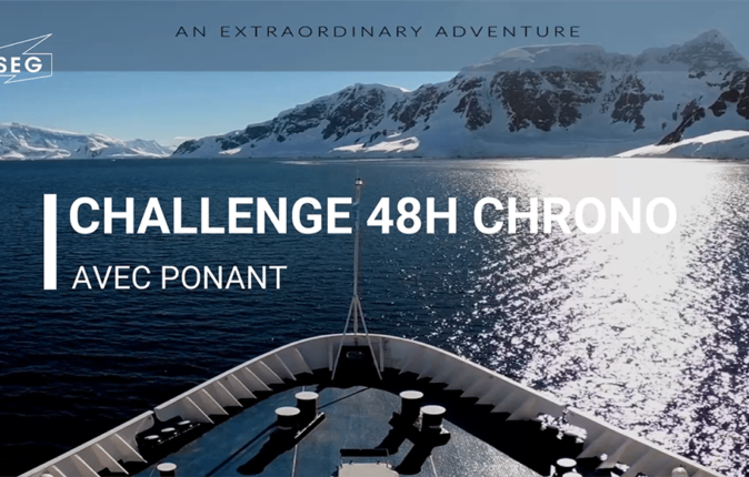 Challenge 48h Chrono avec Ponant : retour en vidéo avec nos finalistes !