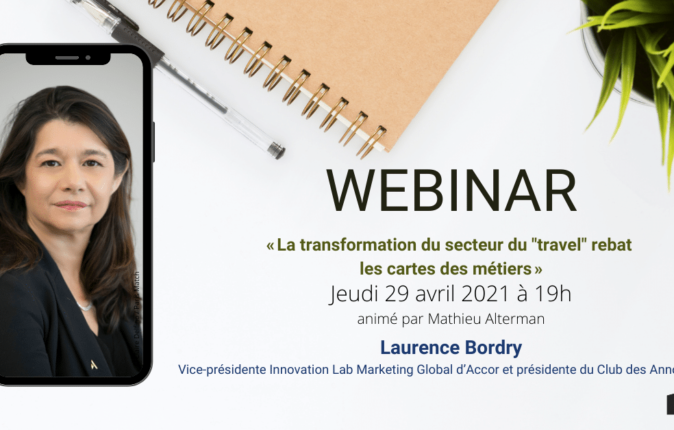 Laurence Bordry est l’invitée du prochain webinar ISEG UP