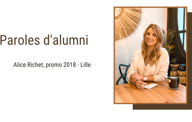 Alumni : rencontre avec Alice Richet, promo 2018