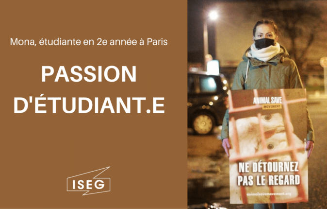 Passion d’étudiant.e : Mona, investie pour la cause animale.