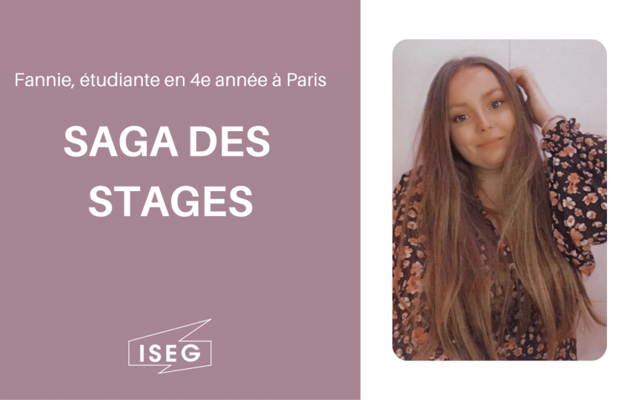Parcours d’étudiant.e&nbsp;: Fannie, en 4e année à l’ISEG Paris