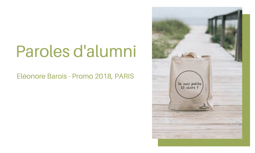 Eleonore Barois parole d'alumni