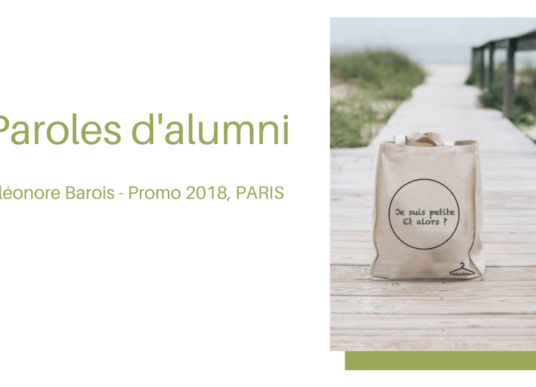 Portrait d’ancien : Eléonore BAROIS, diplômée promo 2018