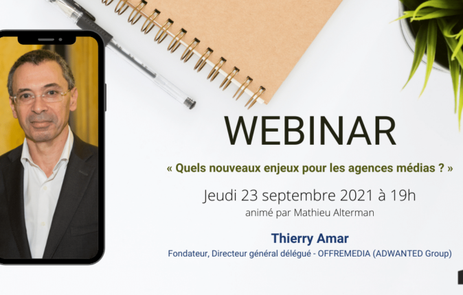 Thierry Amar, invité du webinar ISEG UP n°17