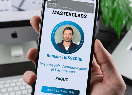 MASTERCLASS : Romain Teissedre, Responsable Marketing et Partenariats chez FAGUO