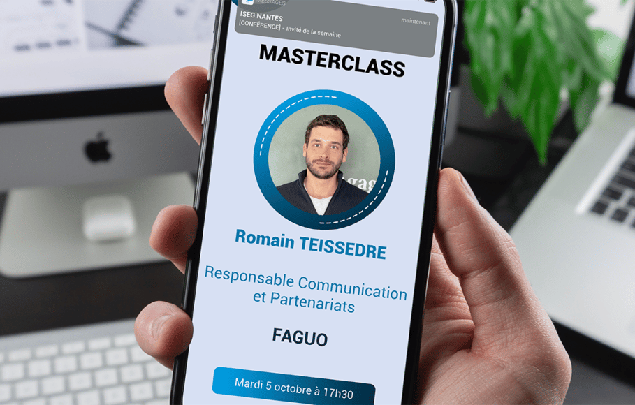 MASTERCLASS&nbsp;: Romain Teissedre, Responsable Marketing et Partenariats chez FAGUO