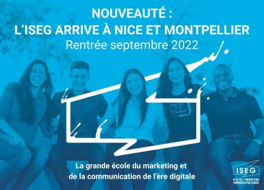 L’ISEG ARRIVE À NICE ET MONTPELLIER !