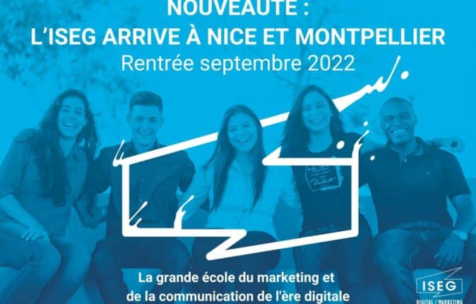 L’ISEG ARRIVE À NICE ET MONTPELLIER !