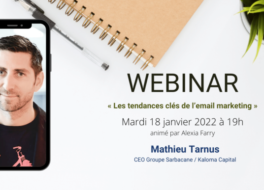 WEBINAR ISEG UP : l’ISEG reçoit Mathieu Tarnus, fondateur de Sarbacane