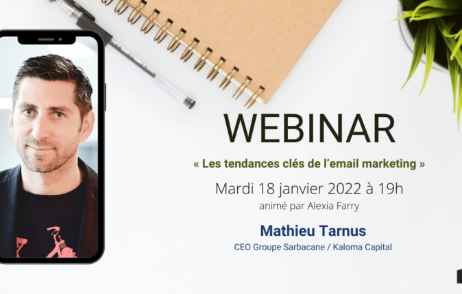 WEBINAR ISEG UP : l’ISEG reçoit Mathieu Tarnus, fondateur de Sarbacane