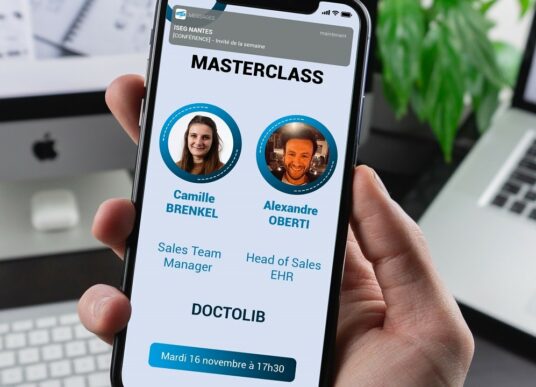 MASTERCLASS : Rencontre avec Camille Brenkel et Alexandre Oberti de Doctolib