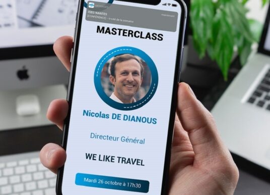 MASTERCLASS : Nicolas De Dianous, Directeur associé chez We Like Travel