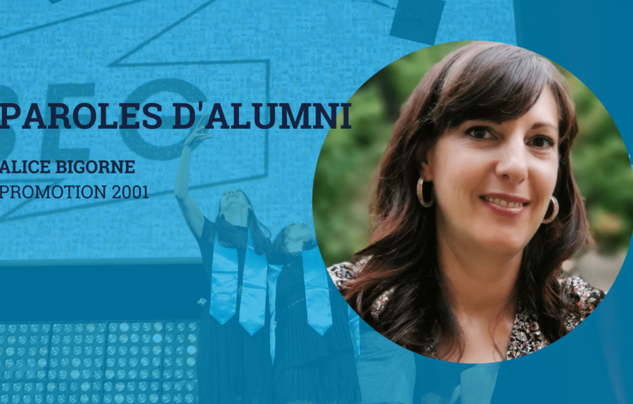 PAROLES D&rsquo;ANCIEN-NES&nbsp;: Alice Bigorne, diplômée en 2001