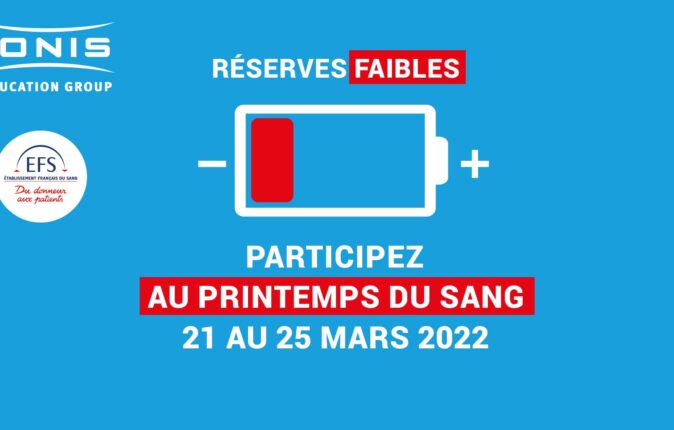 L’ISEG soutient la nouvelle campagne du Printemps du Sang !