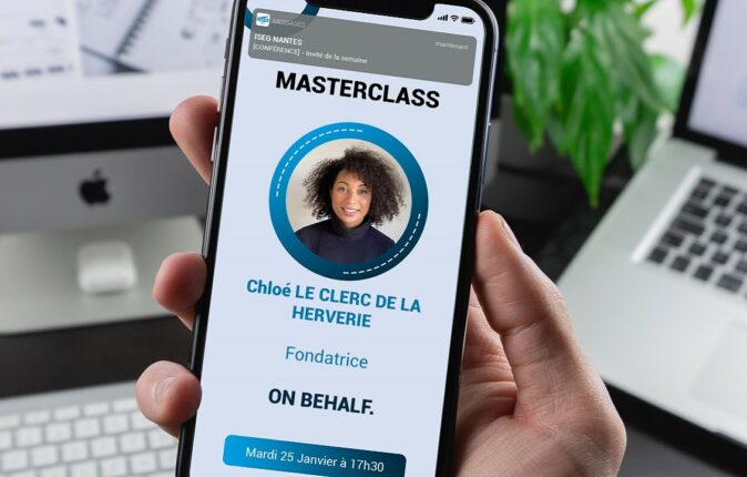 MASTERCLASS : Chloé Le Clerc de La Herverie – Ouattara, entrepreneuse