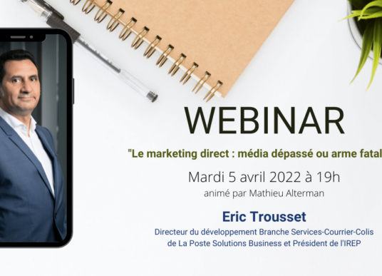 Webinar ISEG UP : Eric Trousset est notre invité