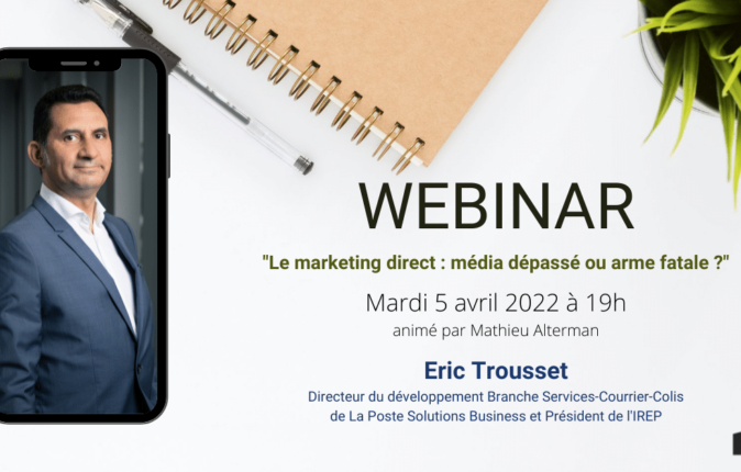 Webinar ISEG UP : Eric Trousset est notre invité