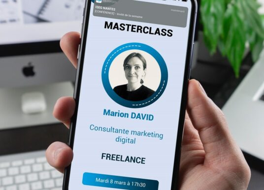 MASTERCLASS&nbsp;: Marion David, consultante marketing stratégique et digital