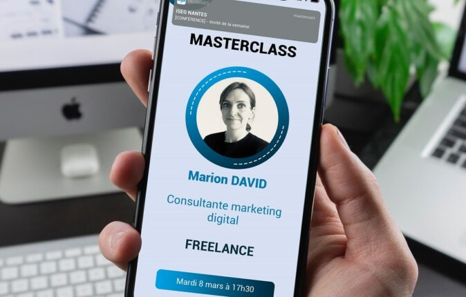 MASTERCLASS : Marion David, consultante marketing stratégique et digital