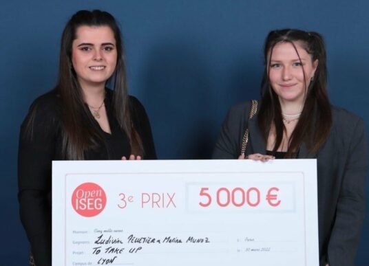 OPEN ISEG : 3ème place pour nos étudiantes lyonnaises