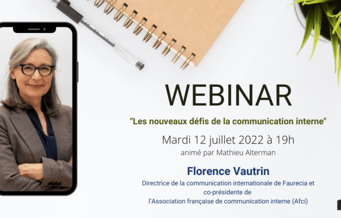 Florence Vautrin est notre prochaine invitée webinar ISEG UP