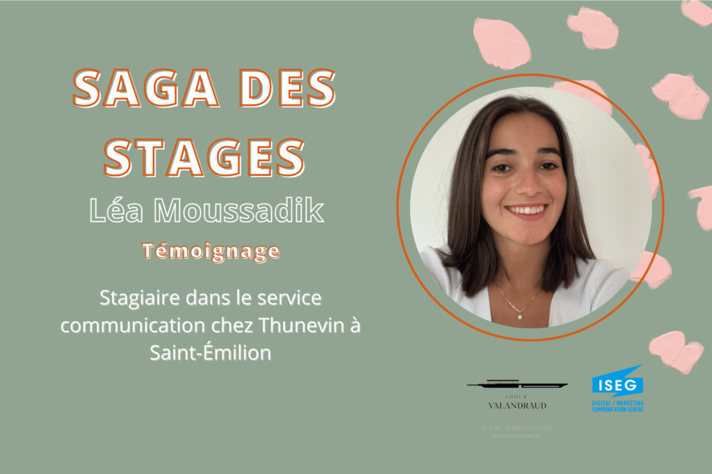 Saga des stages - Interview de Léa Moussadik