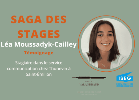 SAGA DES STAGES : Rencontre avec Léa Moussadyk-Cailley en stage dans une société de négoce