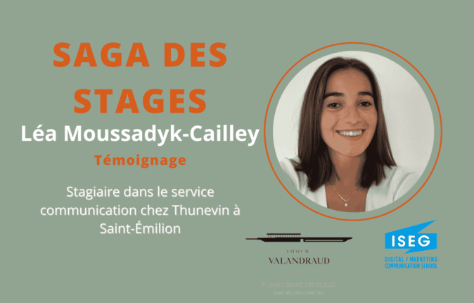 SAGA DES STAGES : Rencontre avec Léa Moussadyk-Cailley en stage dans une société de négoce